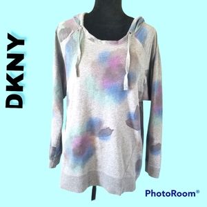 DKNY Hooded Sweatshirt ~large